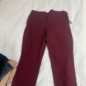 Maroon dress pants